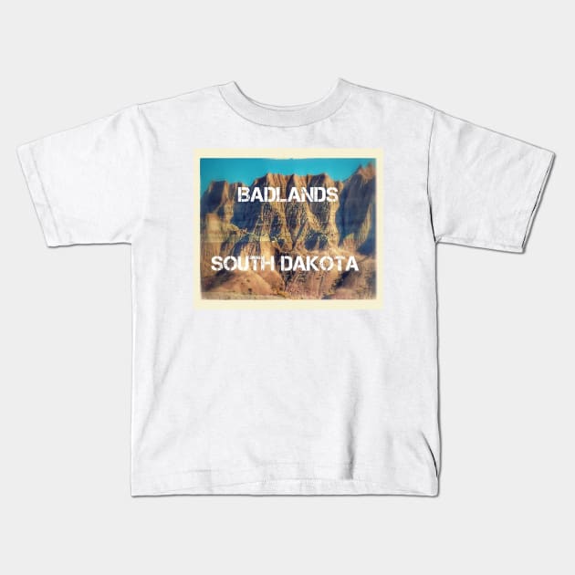 Badlands Kids T-Shirt by psyc0p0mp